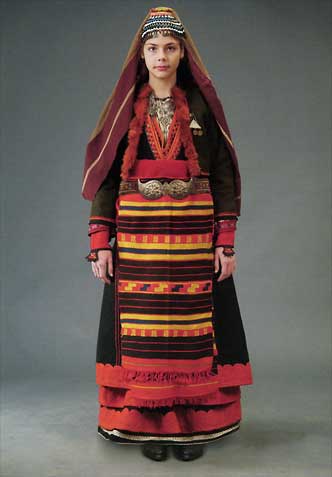 woman in costume
